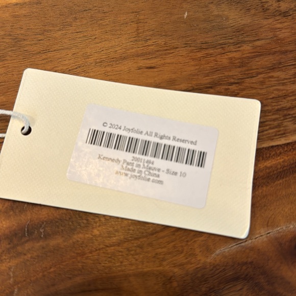 Joyfolie Kennedy Pant in Mauve - Picture 10 of 10